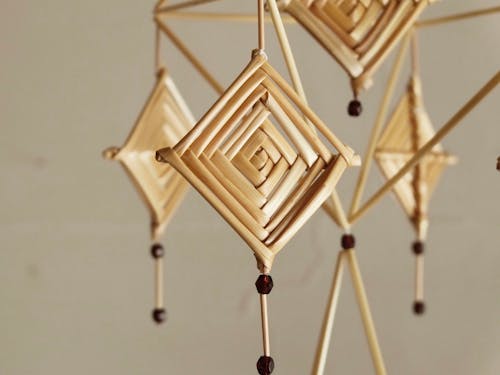 名田島の麦を使ったヒンメリづくりに挑戦