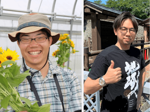 アカデミーのボス・中谷さんと、事務局の嶋田です!全力でサポートします!!