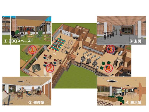 「ホタルの館」(リニューアルイメージ)