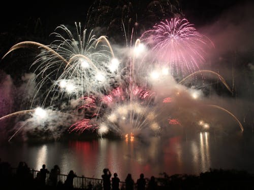 さくらおろち湖花火大会