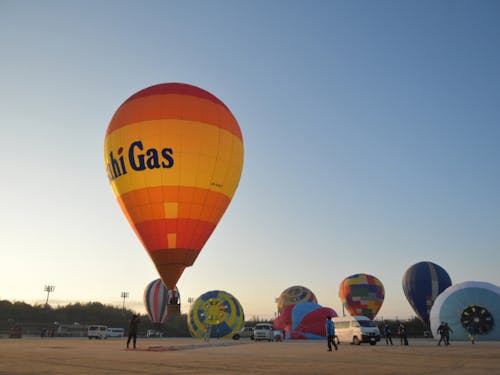 気球搭乗体験!超人気のプログラムです。