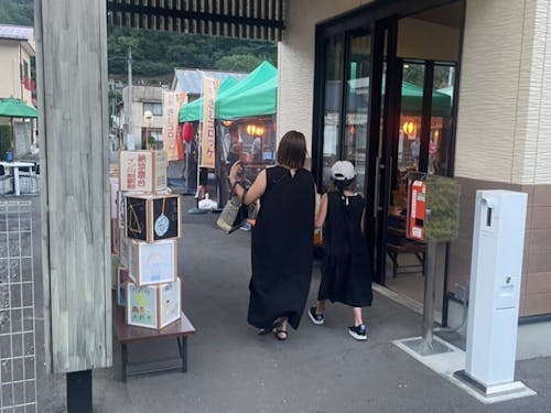 川前駅(無人駅)入口