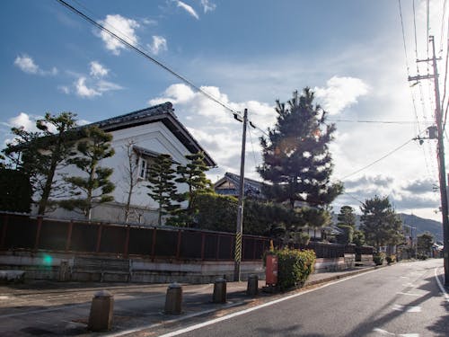 中山道五個荘の街並み
