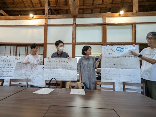 大学生・社会人による大滝地域を盛り上げるワークショップ報告会