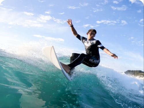 週末はサーフィン三昧!という先輩移住者も!