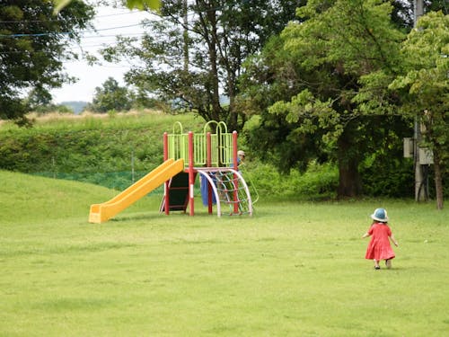 広すぎる保育園の園庭!