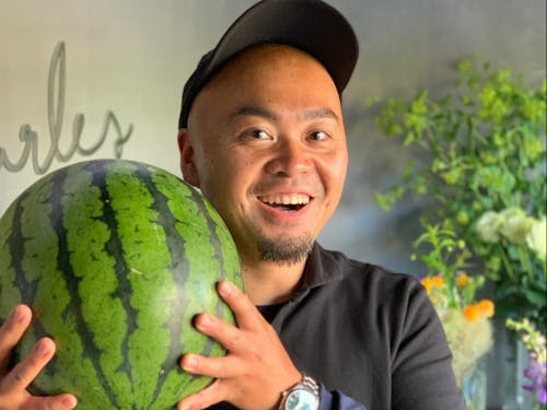 ゲストの横貝さんです!まさにいま研修中の方のお話を聞ける機会は貴重ですよ!