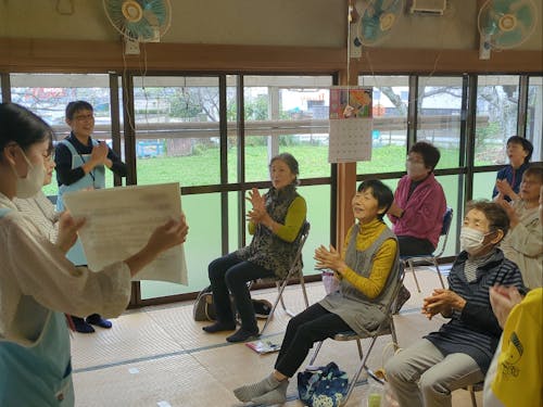 地域の皆さんの会合におじゃましました!