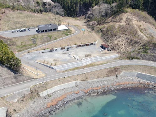 陸上施設建設予定地