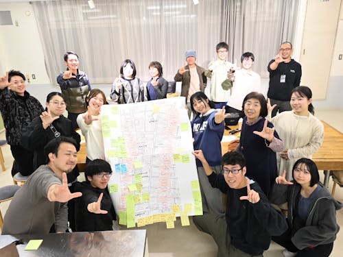 街歩きワークショップの様子