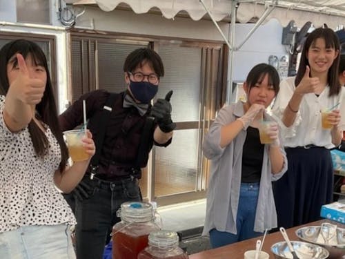 予土線駅前マルシェにて