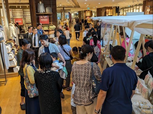 2024年3月にタイで開催された多古町フェアの様子