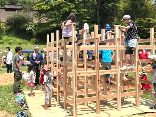 組み立て式ジャングルジム