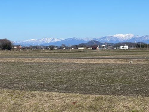 豊かに拡がる穀倉地帯