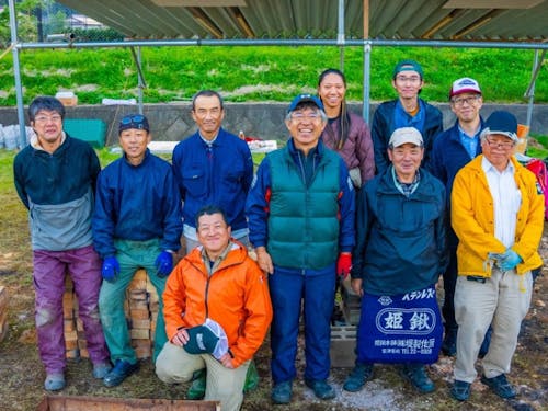 湊地区担当協力隊と地区のみなさん