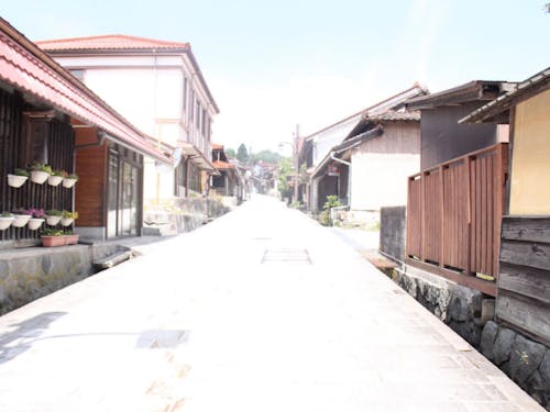 吉田のまちには歴史も詰まっている。