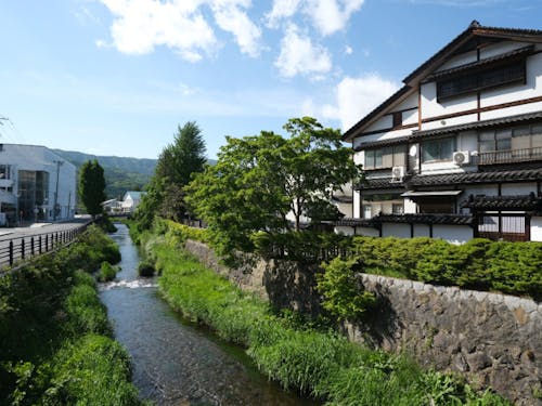 遠野のまちなみ