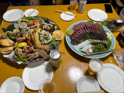 最終日にはみんなで宴会!