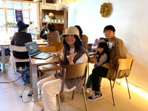 CG制作のWS中の中村さん