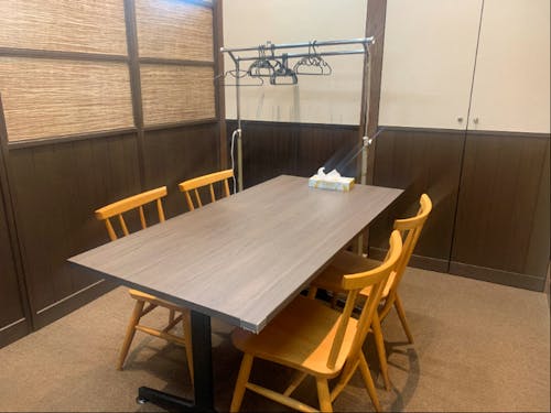 個室なので安心して相談いただけます