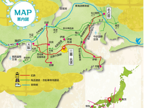 交通機関マップ