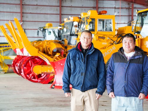 除雪センターの職員