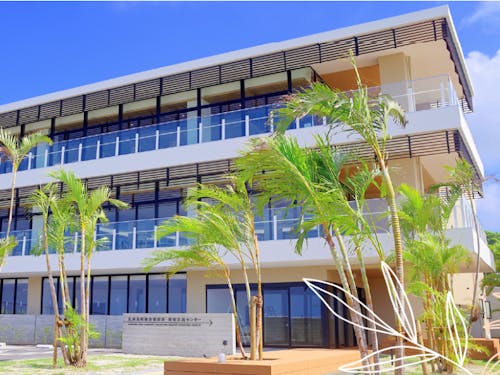 魅力化プロジェクトの一つ久米島学習センター(町営塾)がある「ほんのもり」