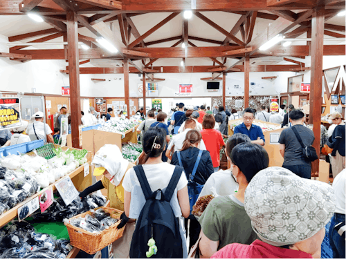 町内外で大人気!新鮮な農産物が買える「愛菜屋」。
