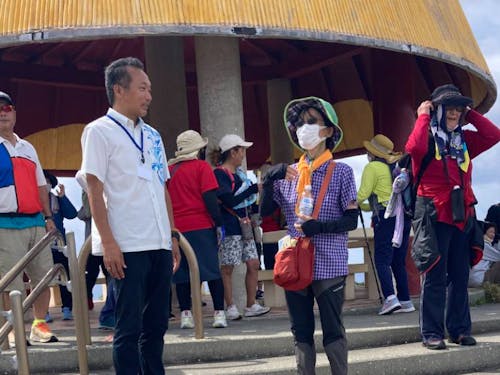 観光案内の様子