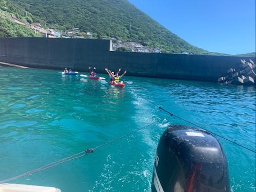 大人気のシーカヤック