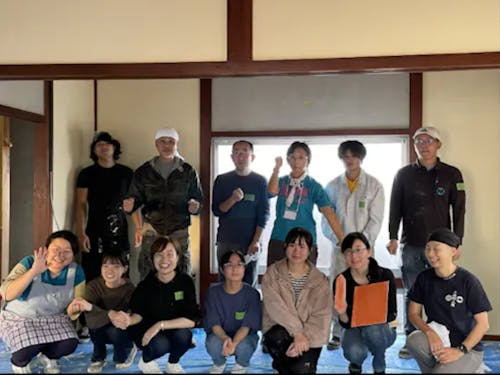 関係人口空き家DIYツアー② お試し住宅整備