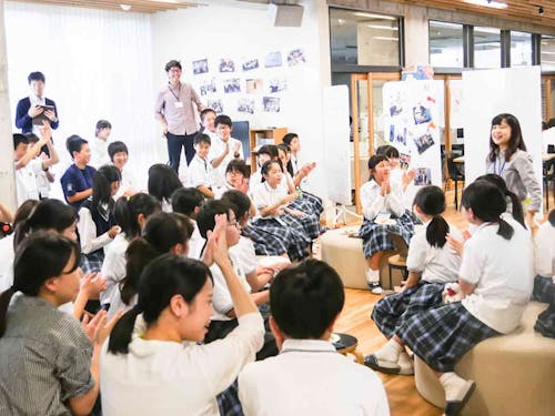 「双葉みらいラボ」には放課後、生徒たちが多く来館します