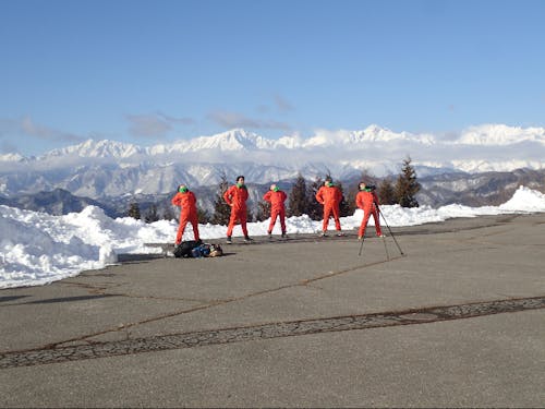 北アルプスもばっちり見える