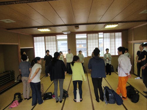 2階の和室:大学生たちの活動拠点として活用