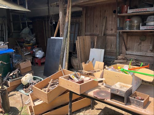 使えそうな物といらないものを分別