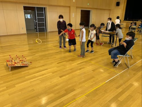 高齢者とこどもが交流するコミュニティー