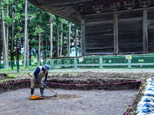発掘調査(作業イメージ)②