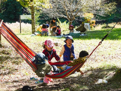 良い気もち！（子供イベント）（写真提供：松川町）