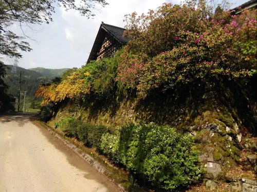 小院瀬見の集落風景