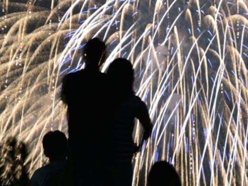 花火大会も楽しめます