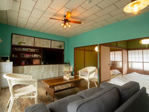 Tipy records house(室内の様子)