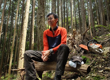東京の出版社を辞めて、高知の森で自伐型林業を始めた人も！　＠佐川町