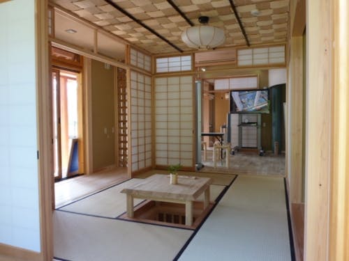 和室でリラックスして過ごすこともできます