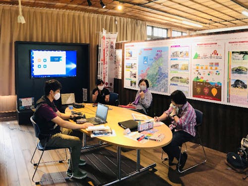 研究員さんもしっかりサポート