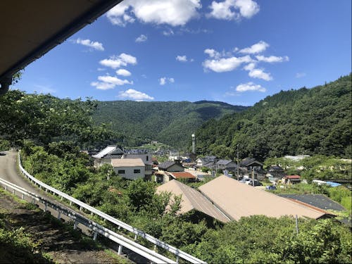 ベランダからの景色