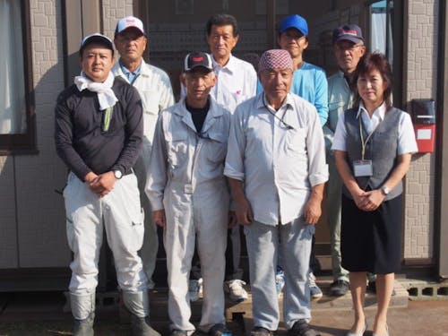 ともに働く末広ファームのメンバーです。