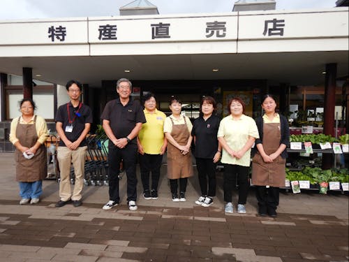 田万川道の駅のスタッフ