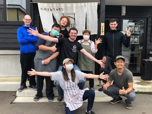 ゲストハウスでは外国人の方との交流も可能です!