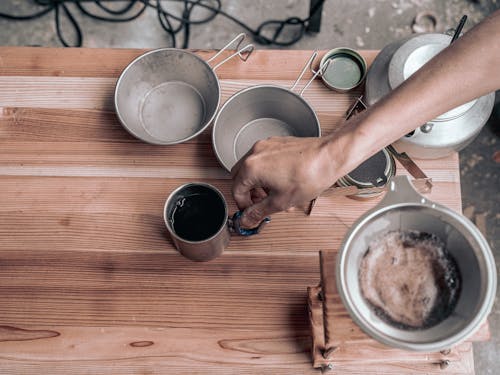 サウナだけではなく、BBQや外でコーヒーを飲みながら参加者と会話するのも楽しみの一つ