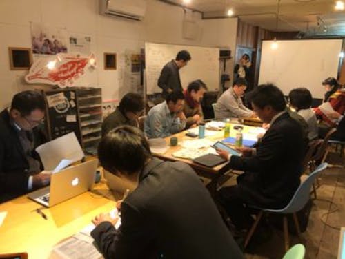 コミュニティ財団設立に向けた意見交換の様子